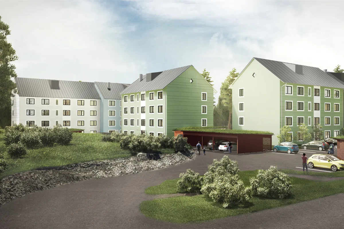 Hyreslägenhet på Hässelby i hasselby