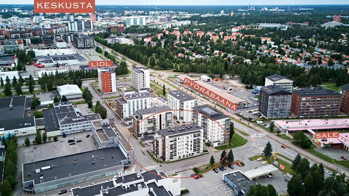 Hyreslägenhet på Oulu i oulu