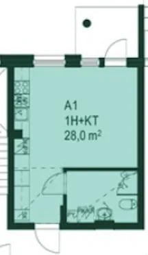 Hyreslägenhet på Oulu i oulu