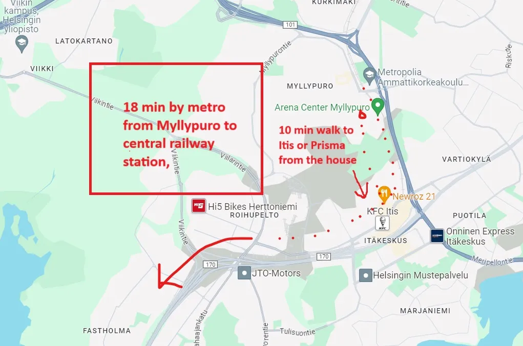 Hyreslägenhet på Helsinki i helsinki