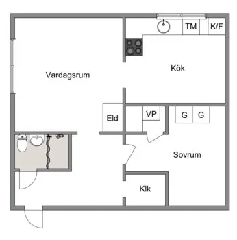 Hyreslägenhet på Kungsbacka i kungsbacka
