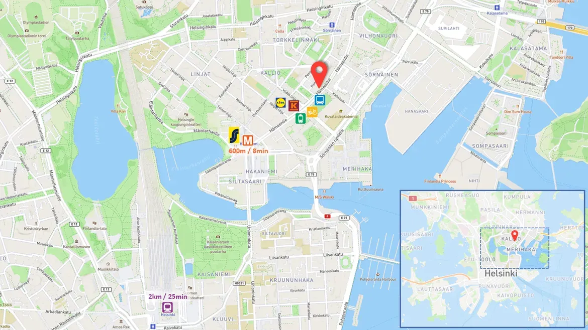 Hyreslägenhet på Helsinki i helsinki