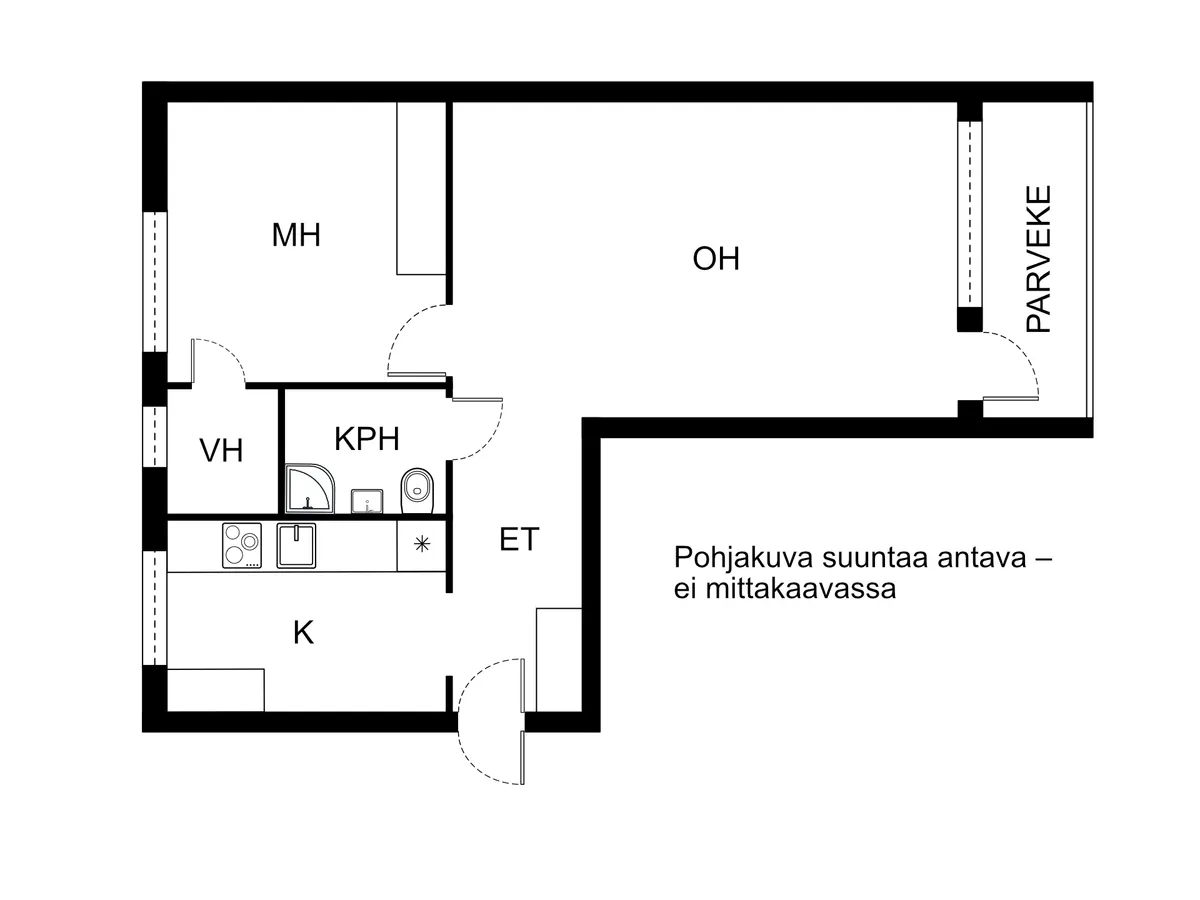 Hyreslägenhet på Oulu i oulu