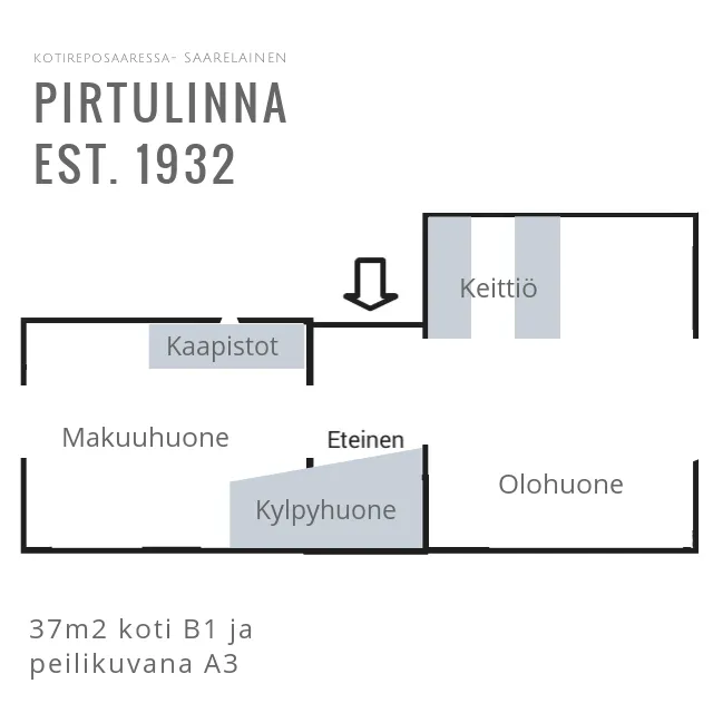 Hyreslägenhet på Pori i pori
