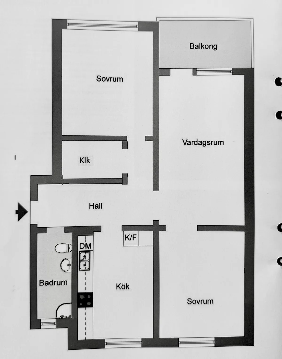 Hyreslägenhet på Skellefteå i skelleftea