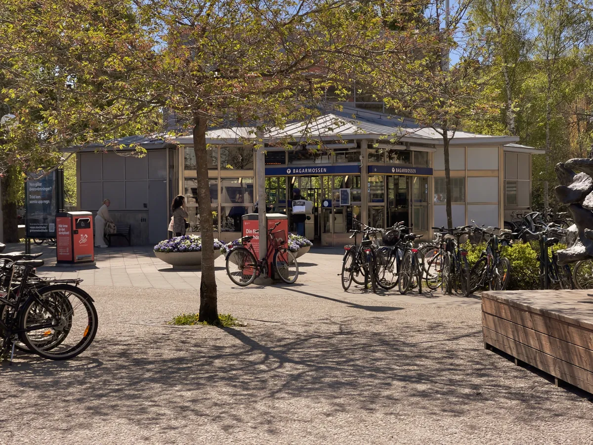 Hyreslägenhet på Bagarmossen i bagarmossen
