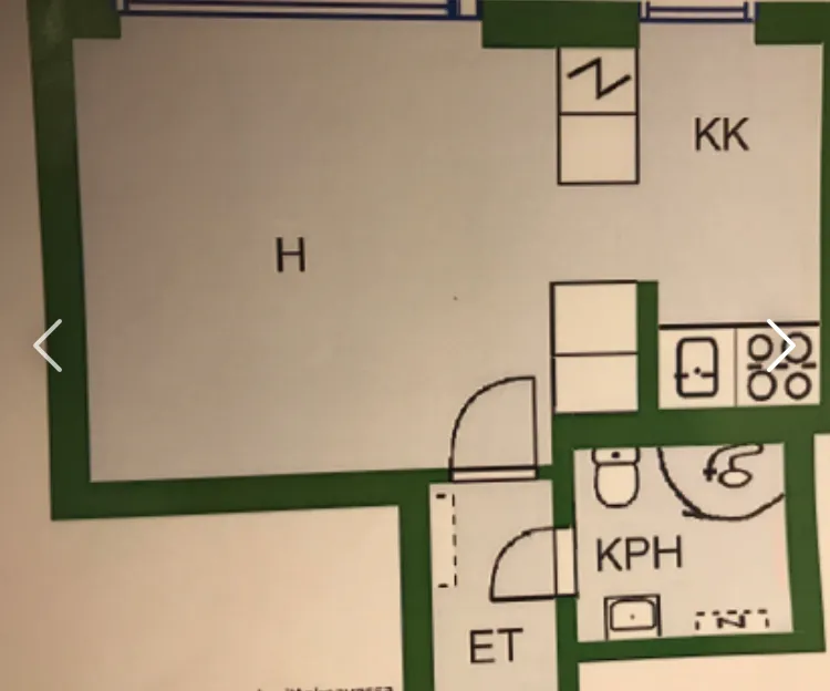 Hyreslägenhet på Helsinki i helsinki