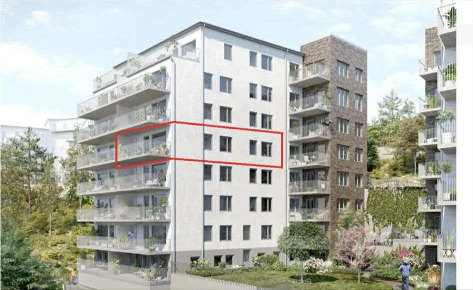Hyreslägenhet på Nacka i nacka