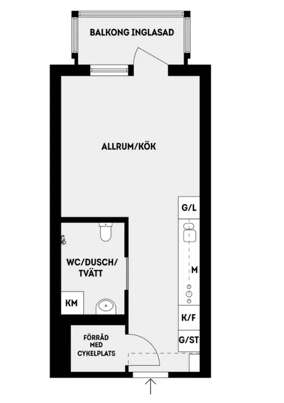 Hyreslägenhet på Täby i taby