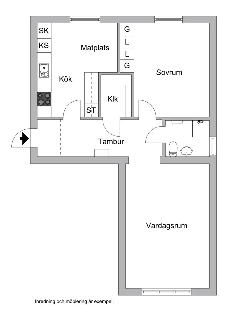 Hyreslägenhet på Karlstad i karlstad