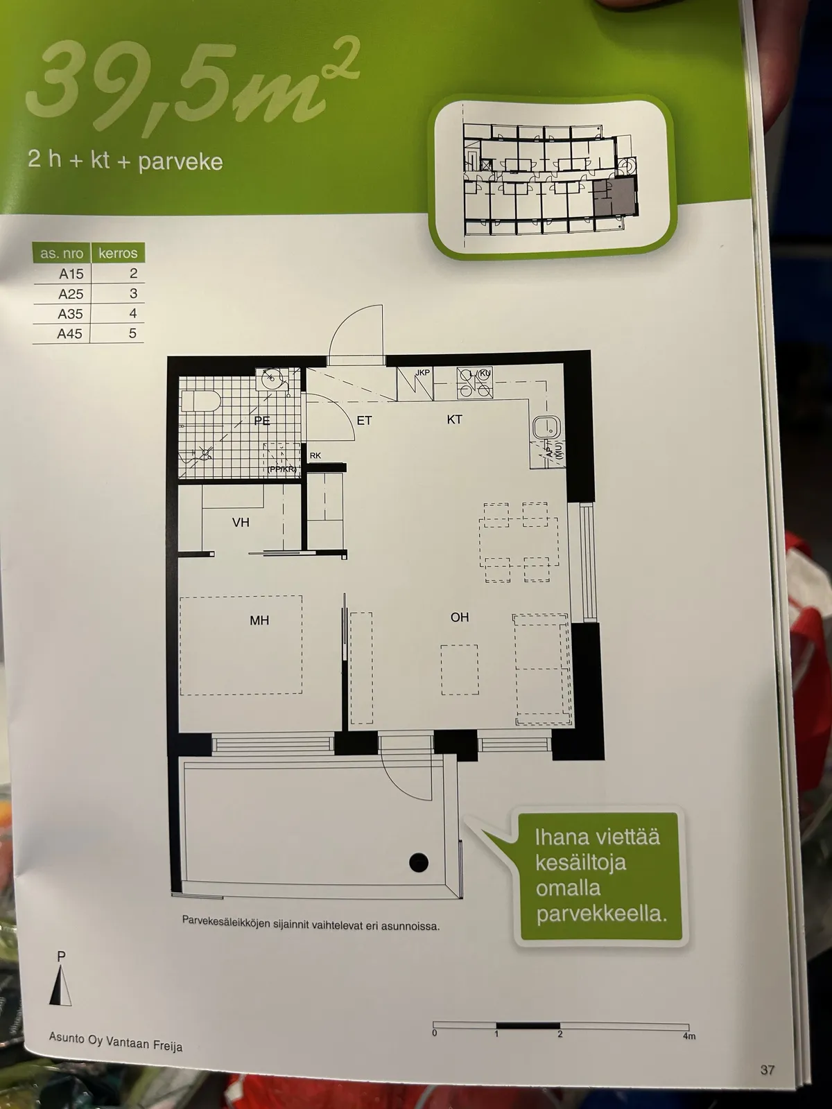 Hyreslägenhet på Vantaa i vantaa