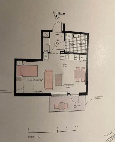 Hyreslägenhet på Täby i taby