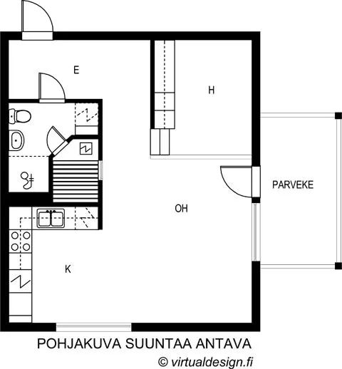 Hyreslägenhet på Turku i turku