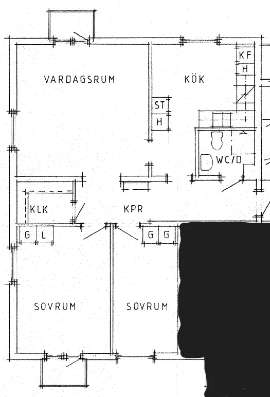 Hyreslägenhet på Borås i boras