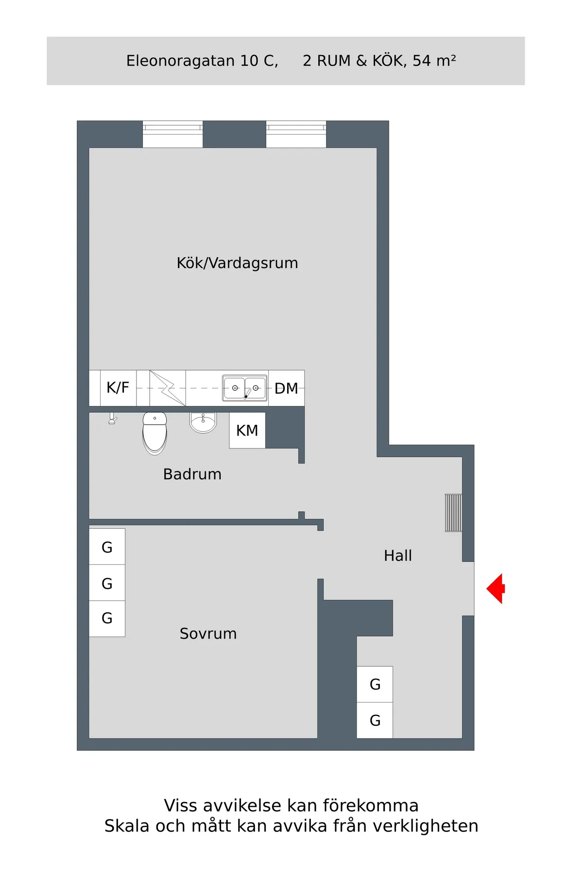 Hyreslägenhet på Eskilstuna i eskilstuna