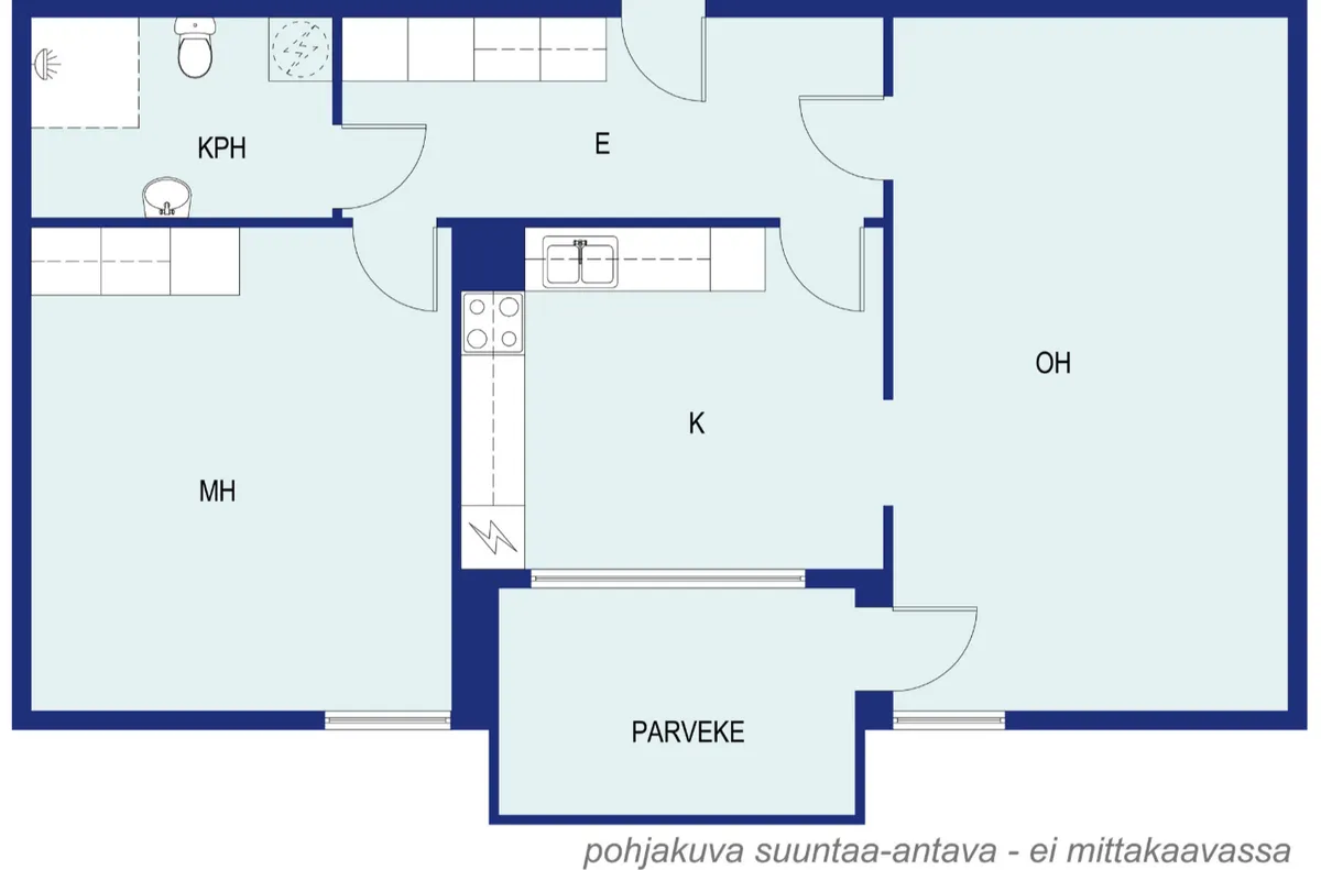 Hyreslägenhet på Helsinki i helsinki
