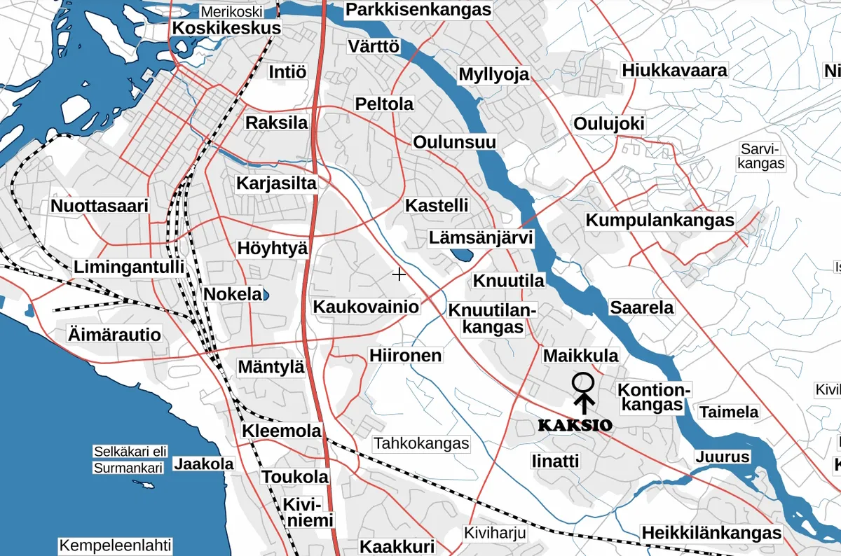 Hyreslägenhet på Oulu i oulu