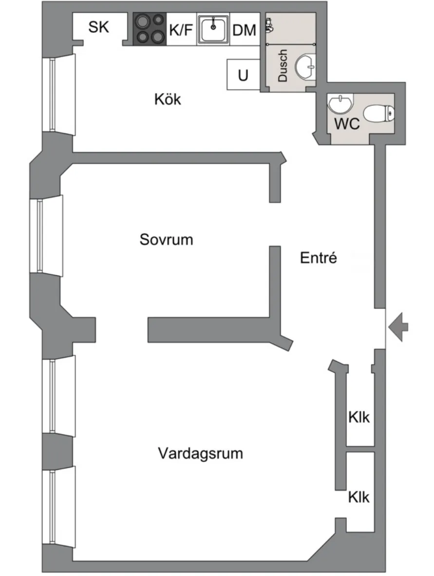 Hyreslägenhet på Stockholm i stockholm