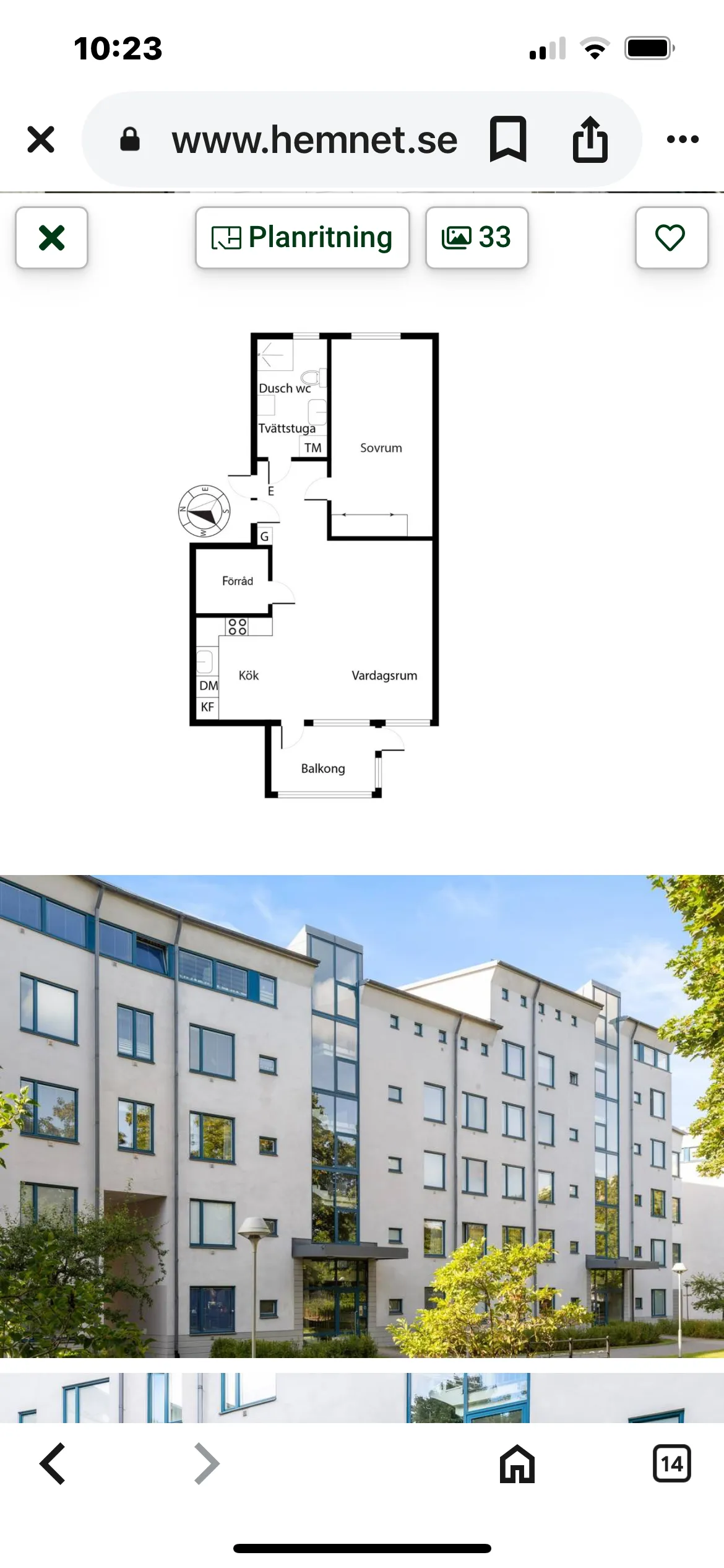 Hyreslägenhet på Farsta i farsta