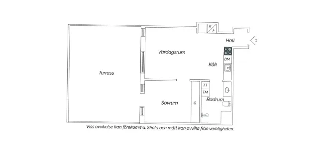 Hyreslägenhet på Stockholm i stockholm
