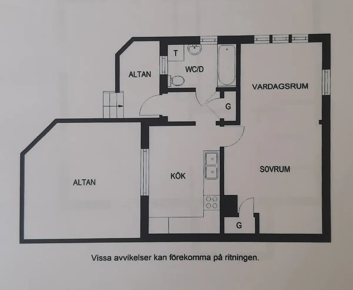 Hyreslägenhet på Nyköping i nykoping