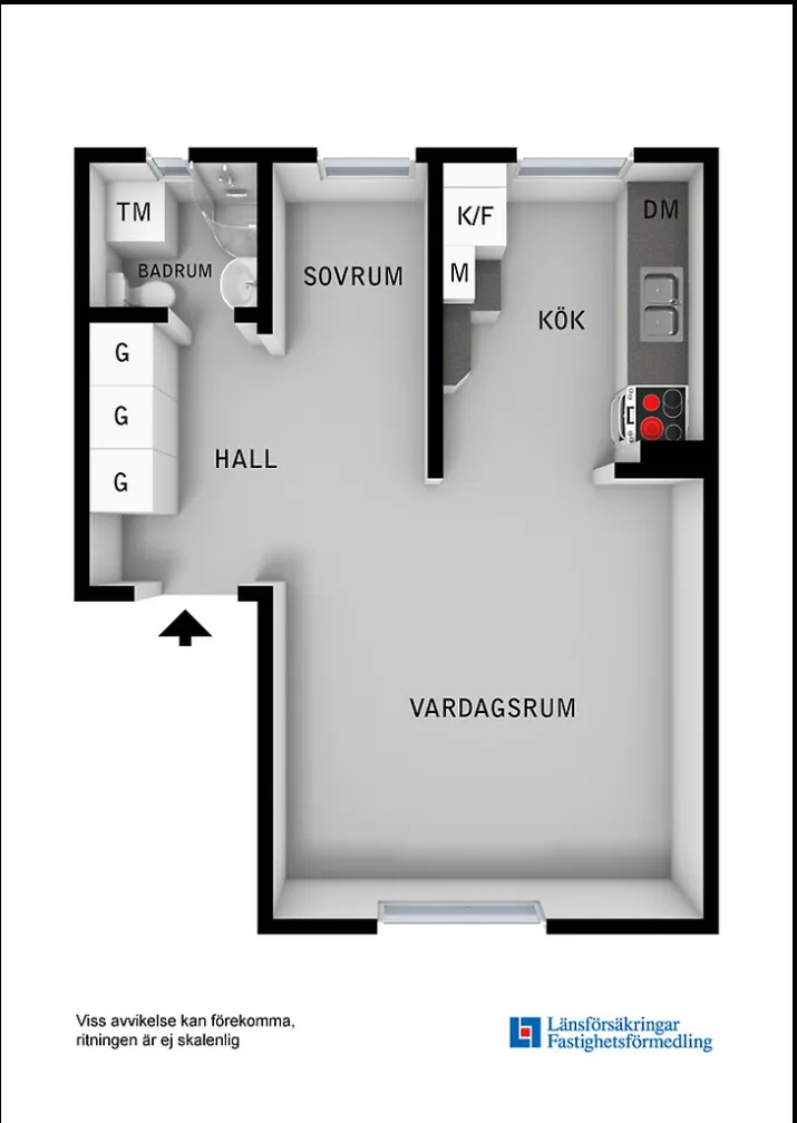 Hyreslägenhet på Hägersten i hagersten