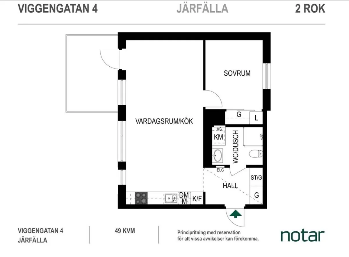 Hyreslägenhet på Stockholm i stockholm