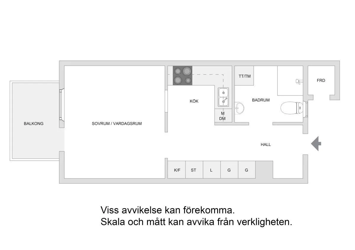 Hyreslägenhet på Kista i kista
