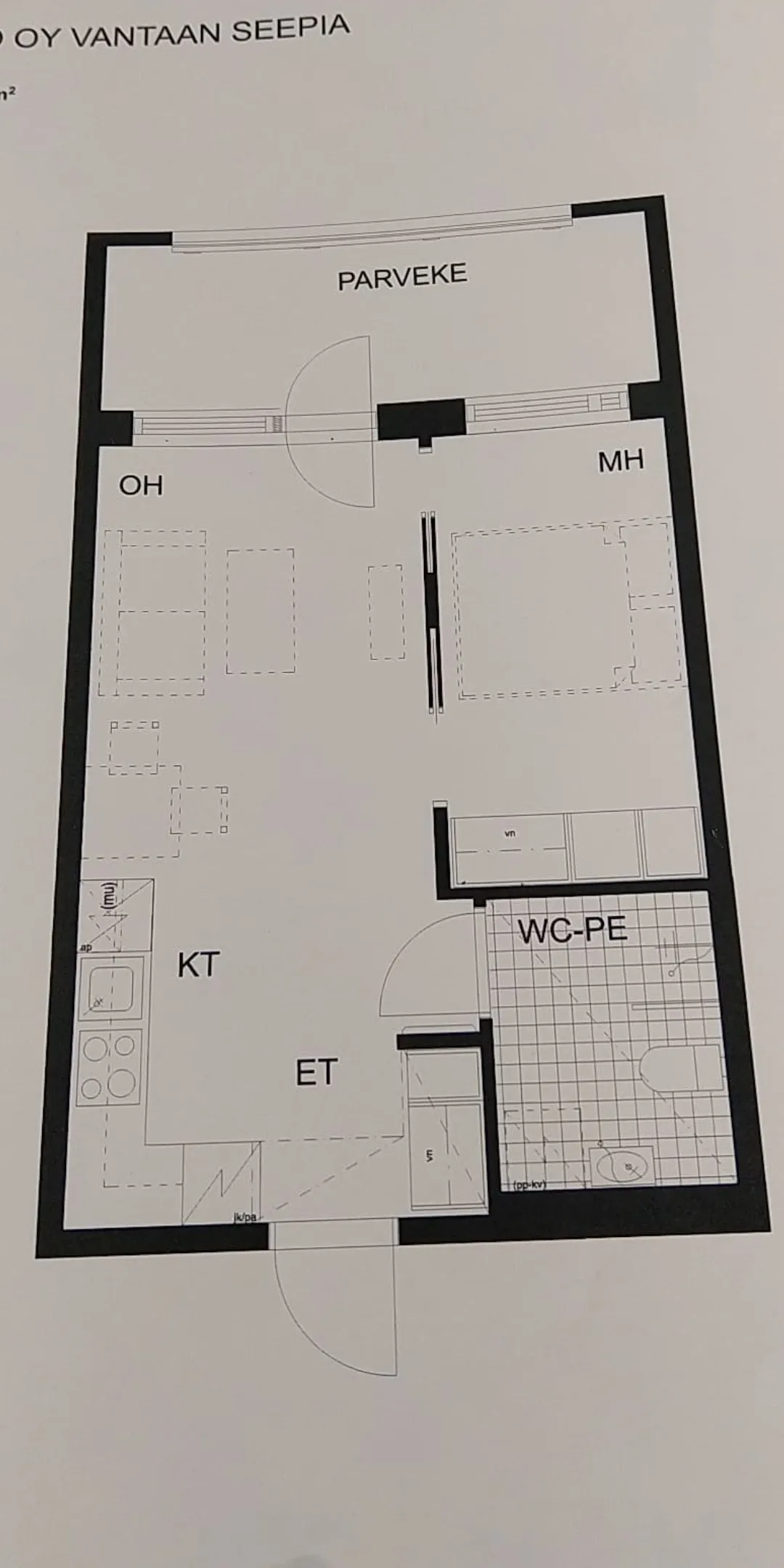 Hyreslägenhet på Vantaa i vantaa