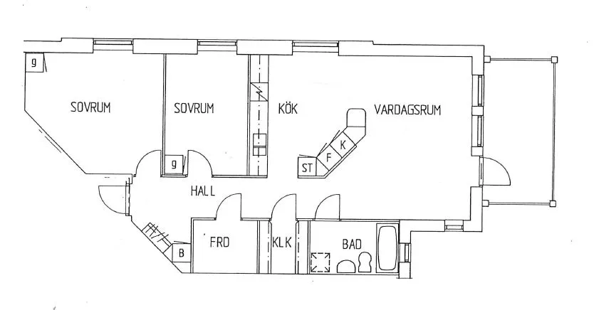 Hyreslägenhet på Linköping i linkoping