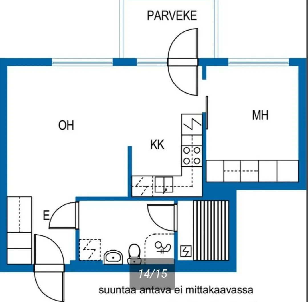 Hyreslägenhet på Vantaa i vantaa
