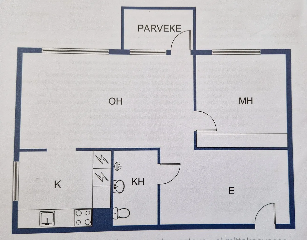 Hyreslägenhet på Turku i turku