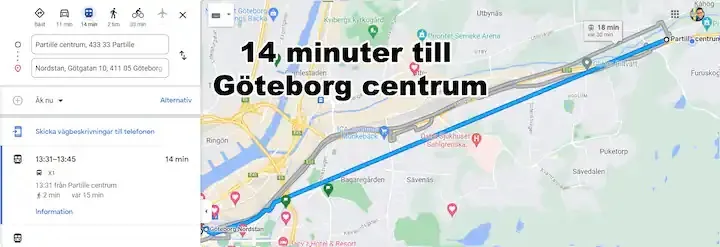 Hyreslägenhet på Partille i partille