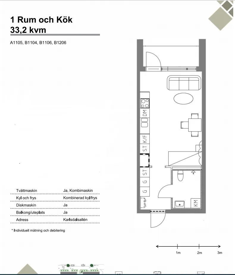 Hyreslägenhet på Örebro i orebro