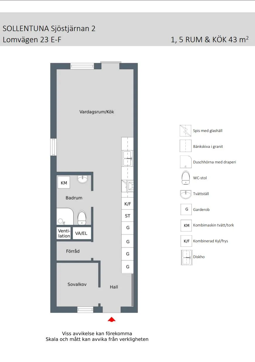 Hyreslägenhet på Sollentuna i sollentuna