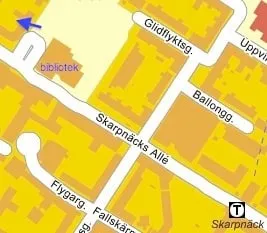 Hyreslägenhet på Skarpnäck i skarpnack