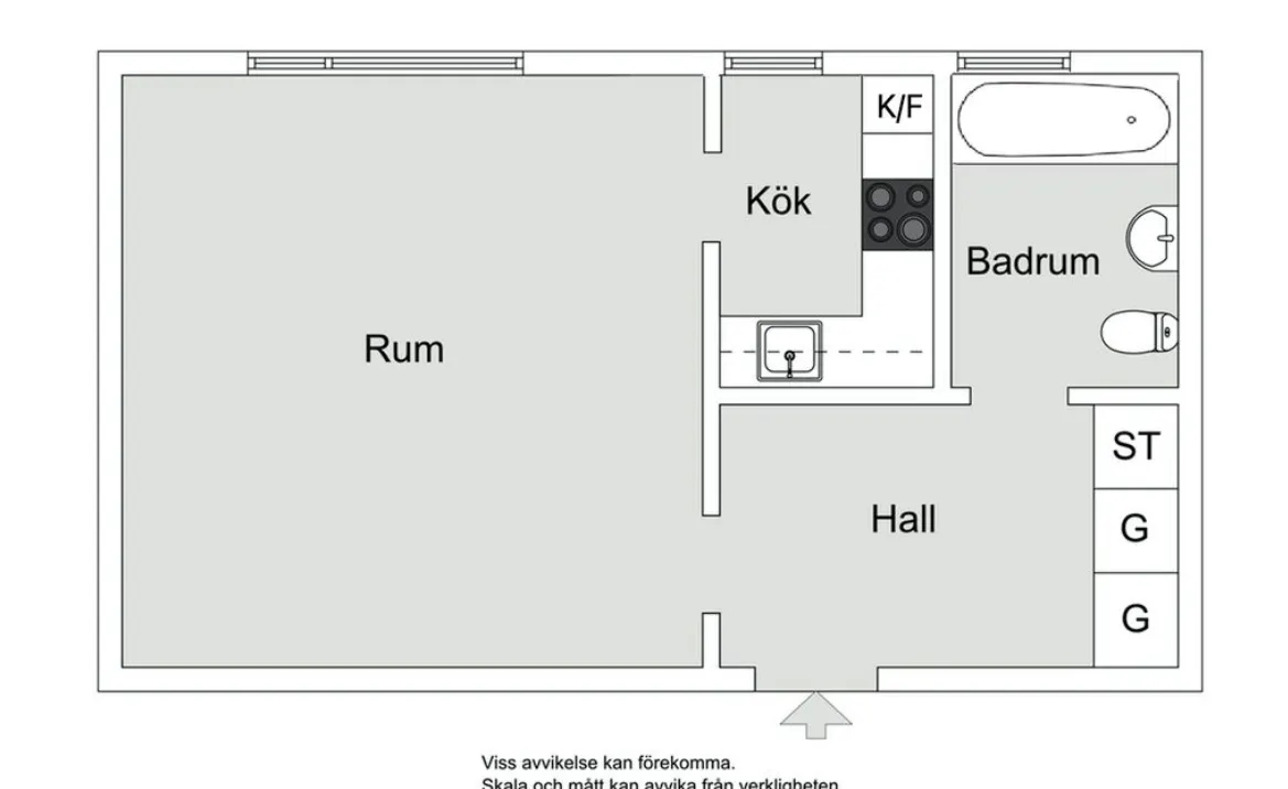 Hyreslägenhet på Bagarmossen i bagarmossen