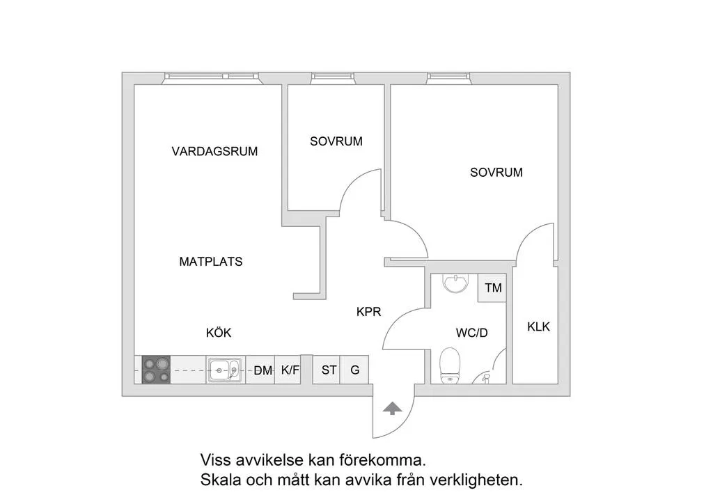 Hyreslägenhet på Bro i bro
