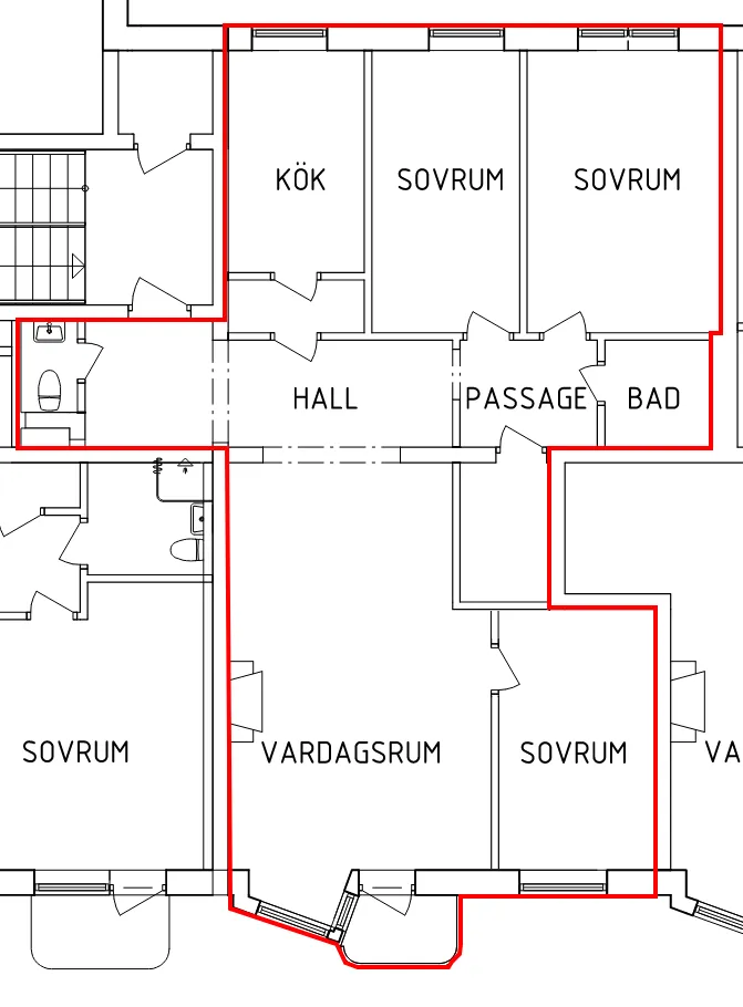 Hyreslägenhet på Borås i boras