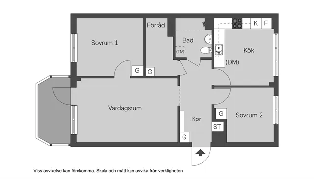 Hyreslägenhet på Hägersten i hagersten
