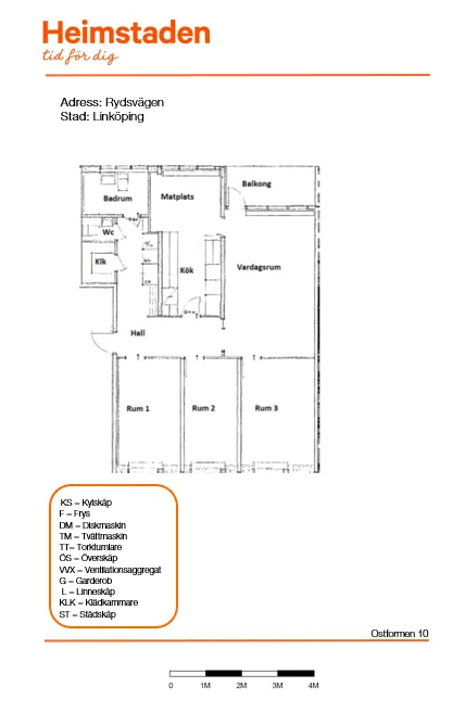 Hyreslägenhet på Linköping i linkoping