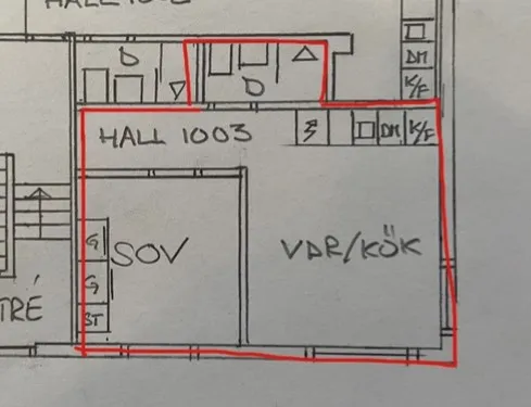 Hyreslägenhet på Västerås i vasteras