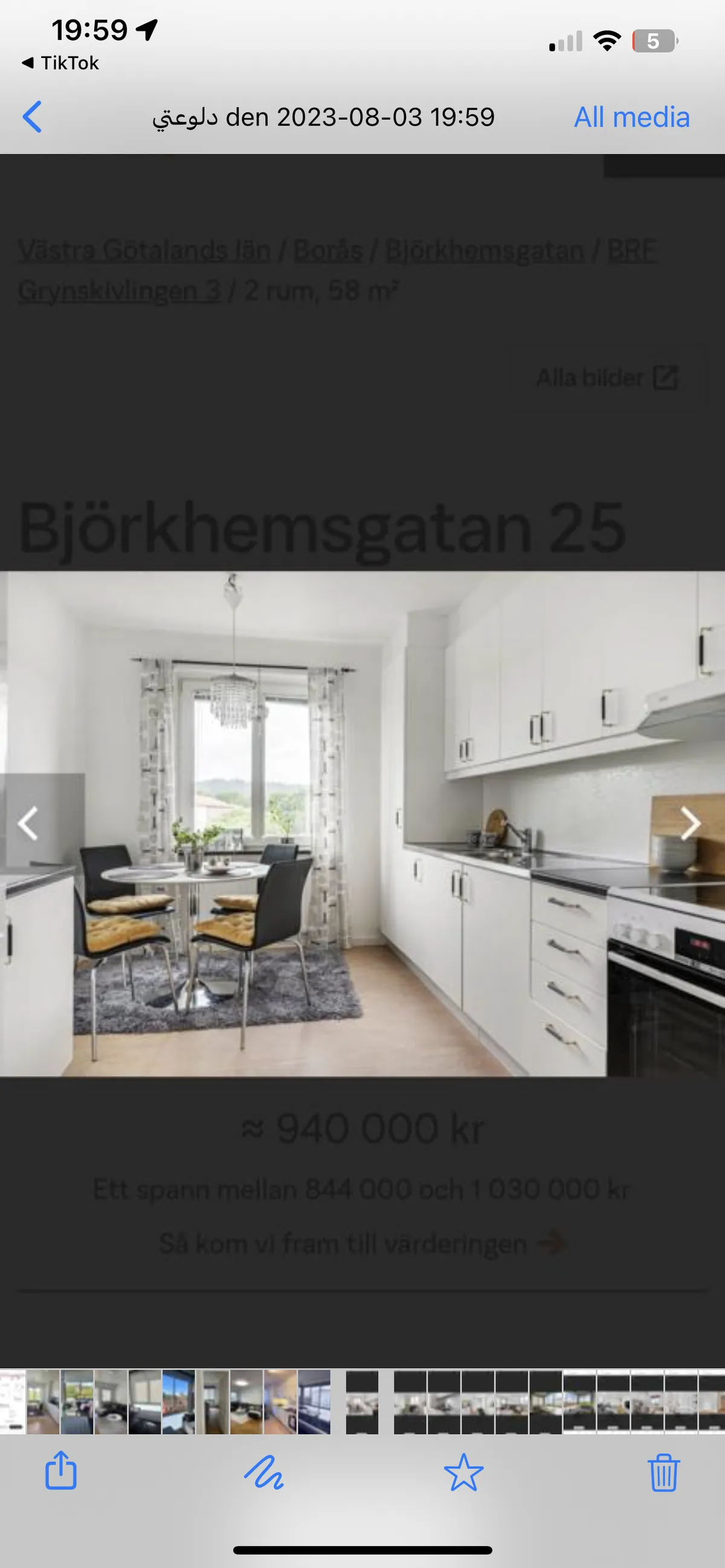 Hyreslägenhet på Borås i boras