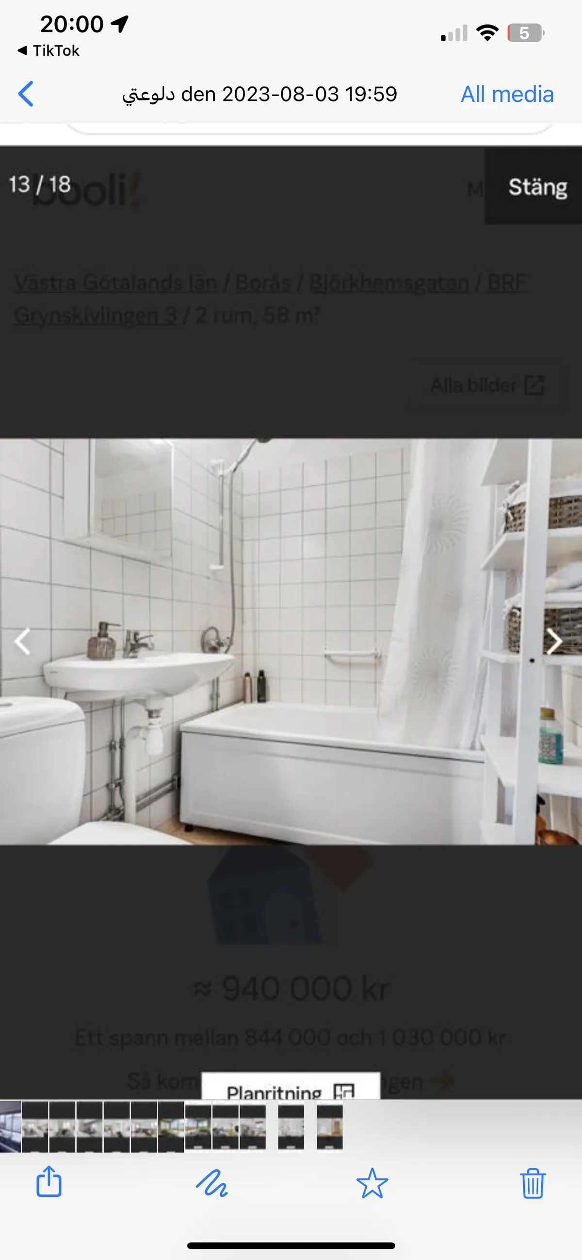 Hyreslägenhet på Borås i boras