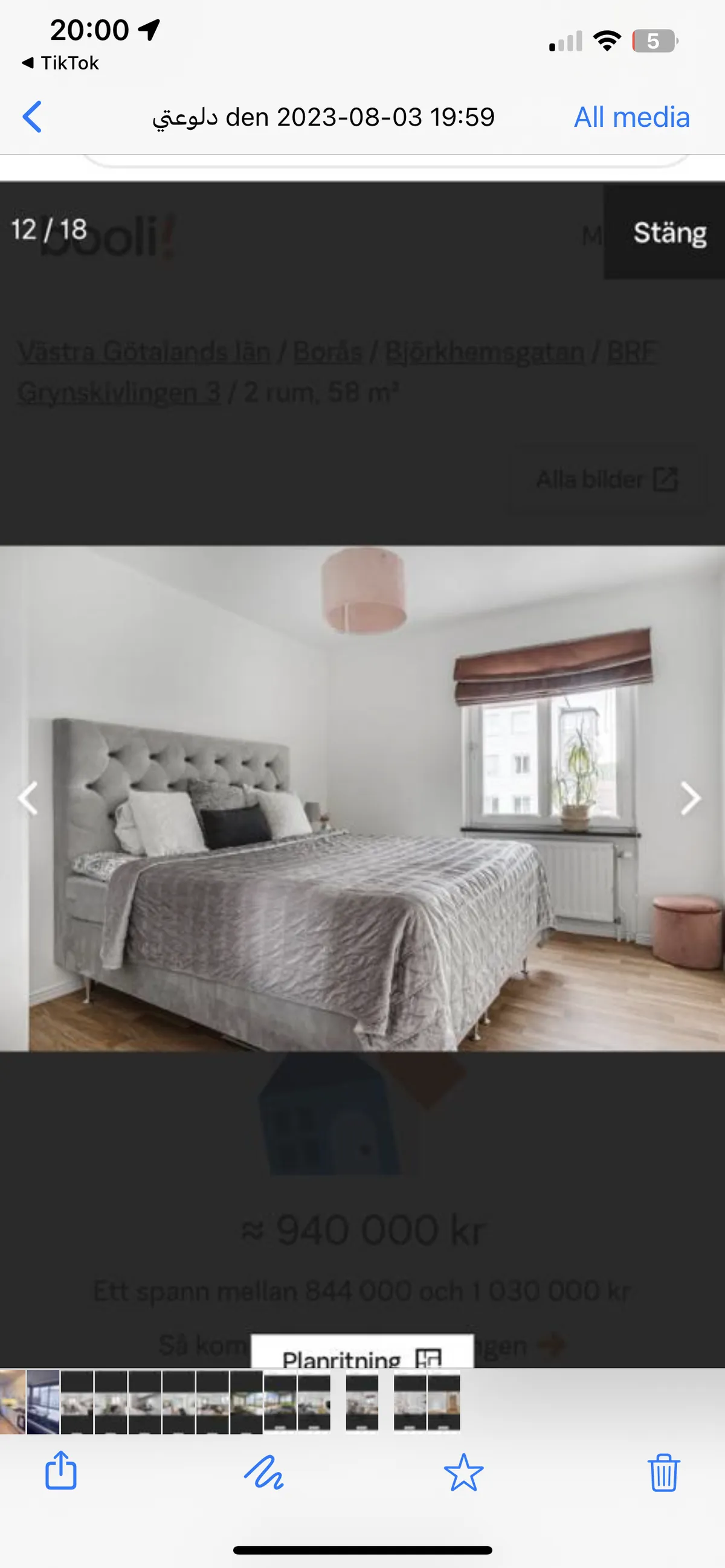 Hyreslägenhet på Borås i boras