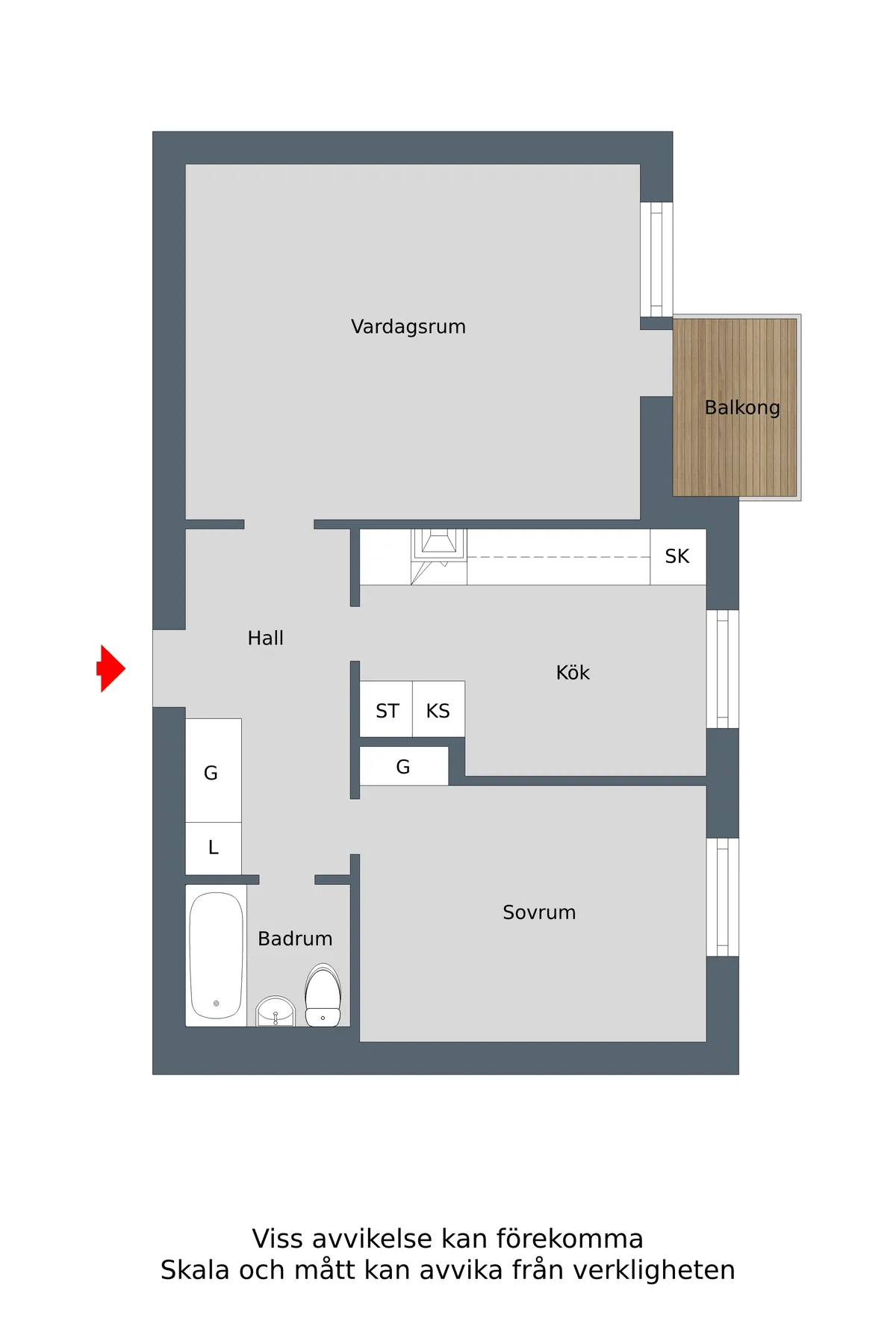 Hyreslägenhet på Finspång i finspang