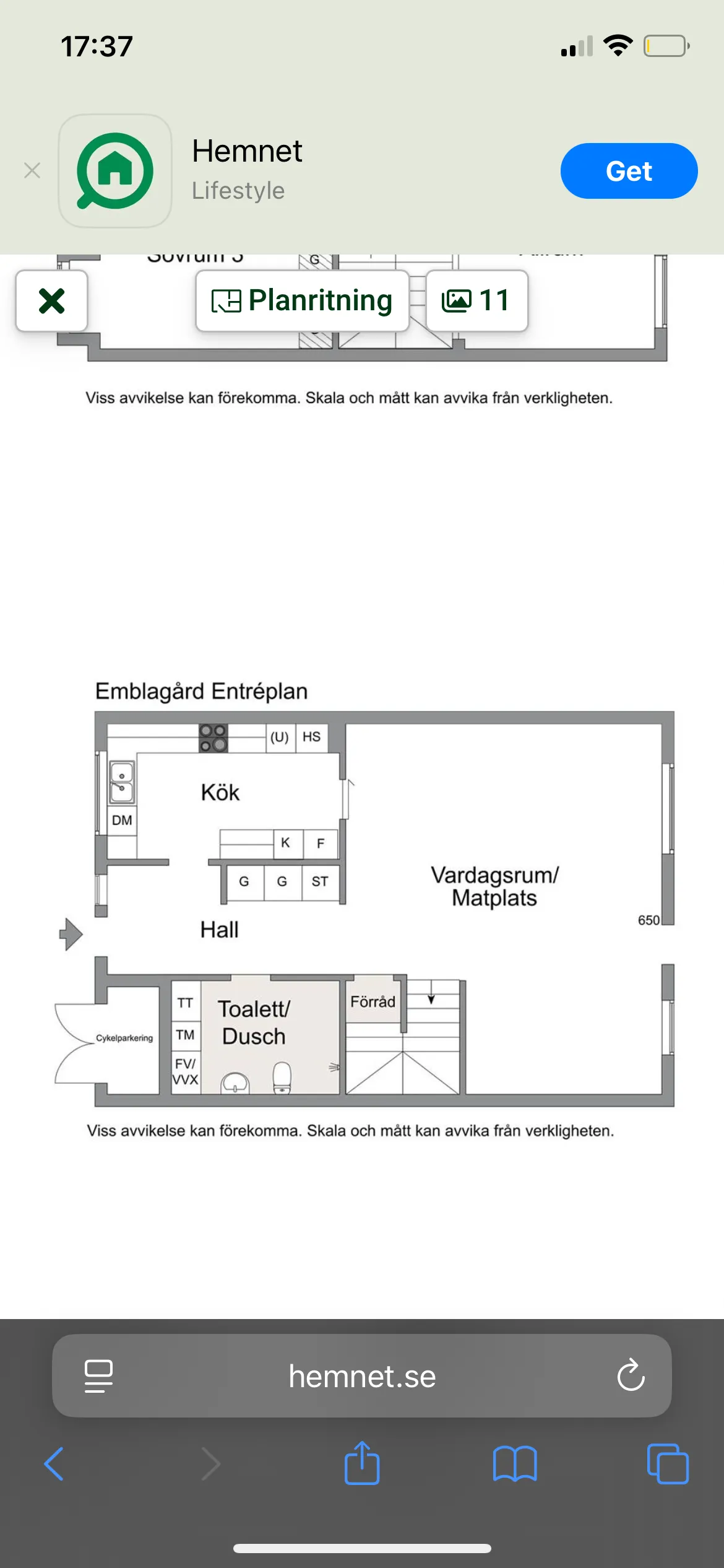 Hyresbostad på Vikingstad i vikingstad