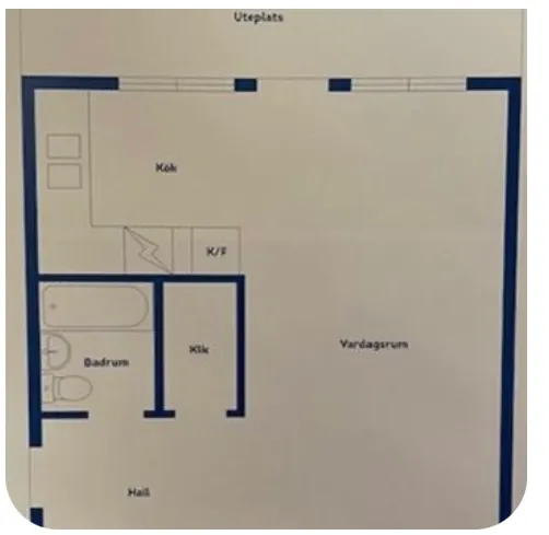 Hyreslägenhet på Karlskrona i karlskrona