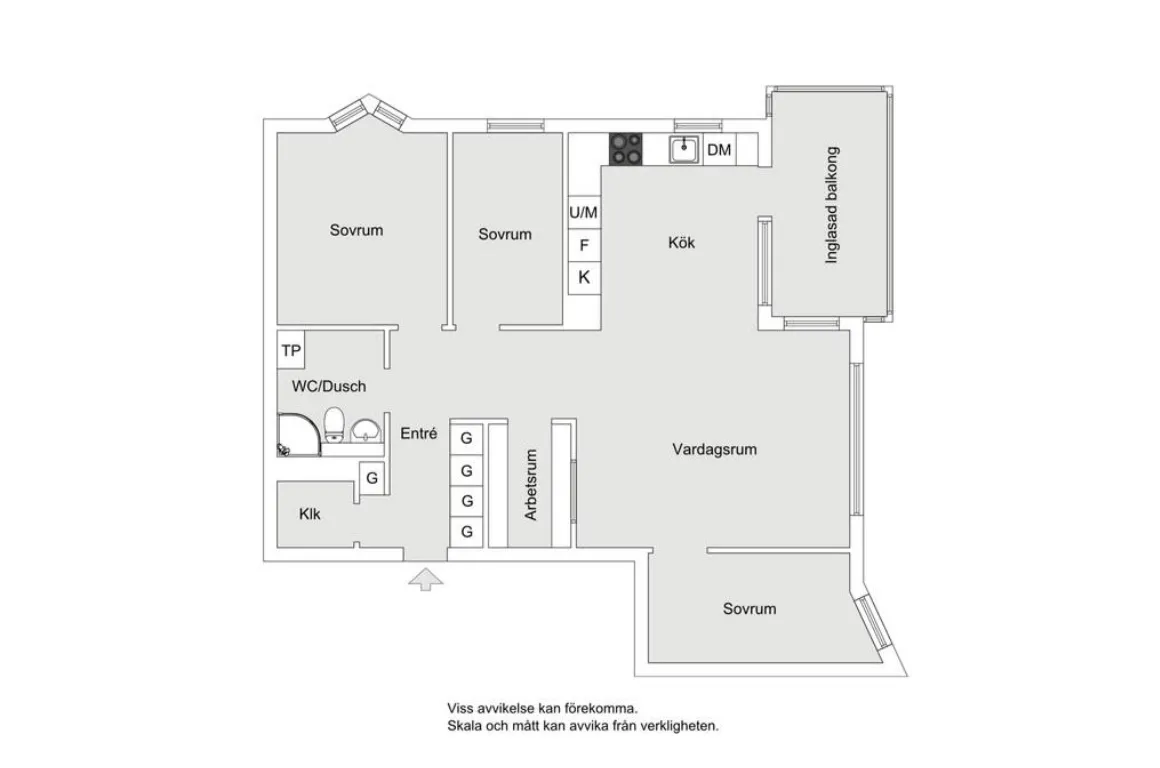 Hyreslägenhet på Bromma i bromma