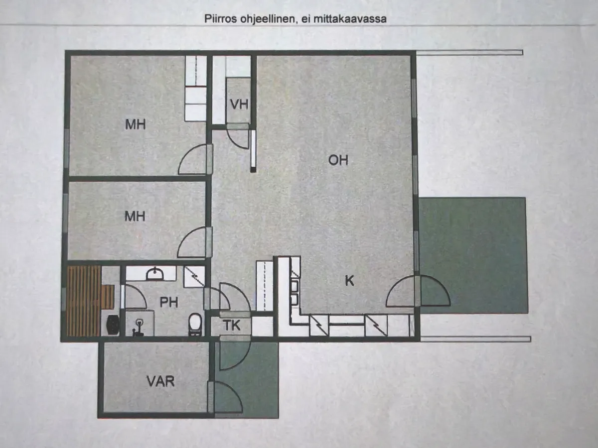 Hyresbostad på Siilinjärvi i siilinjarvi